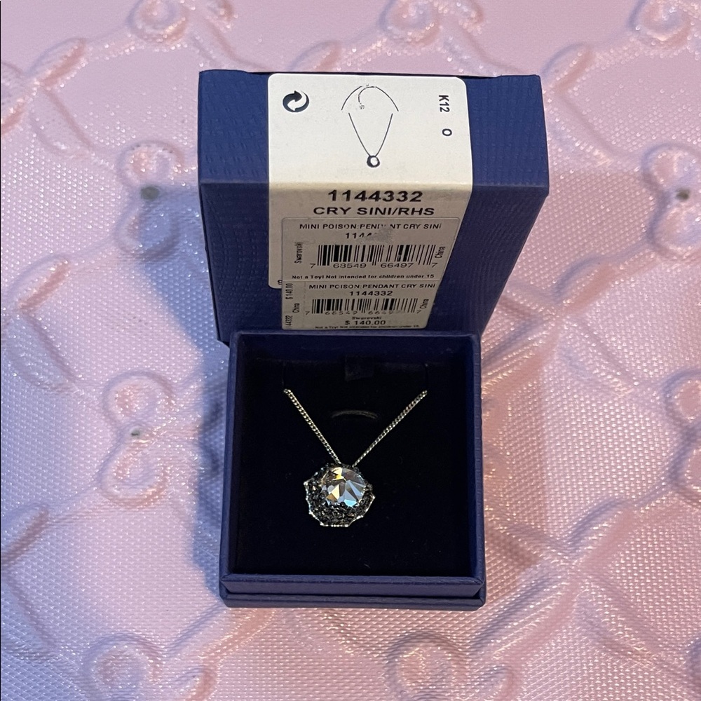 Swarovski Silver Poison Necklace